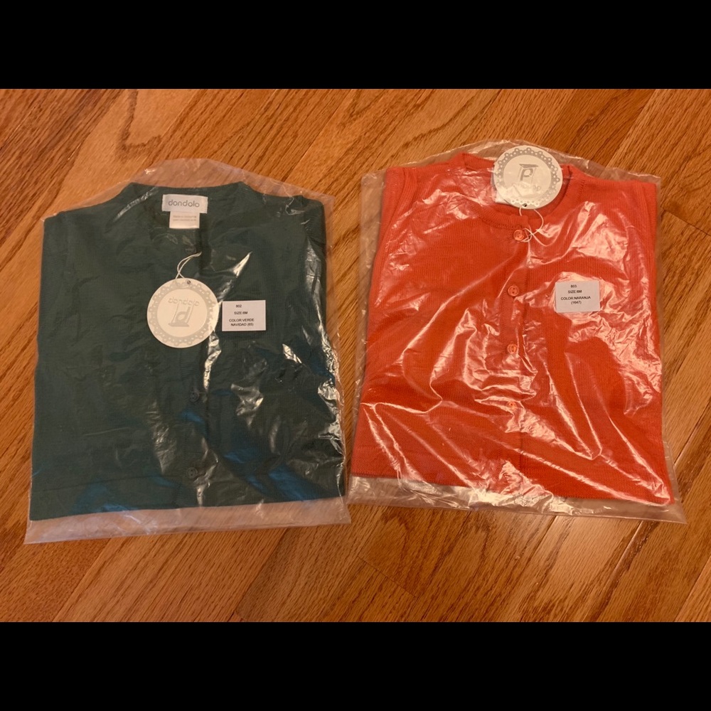 Dondalo baby cardigans